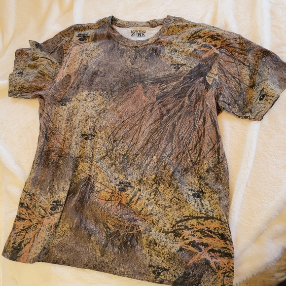 Hunting Zone - Mens Mossy Oak Cami Shurt Size 2XL - Picture 6 of 6